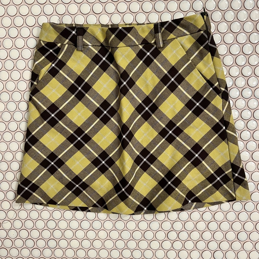Zara Kids EUC Girls Plaid Skirt Size 8
